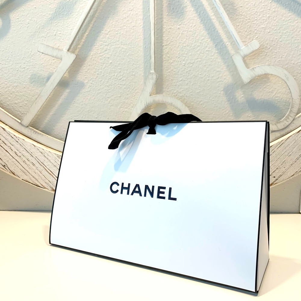 Chanel paper bag empty